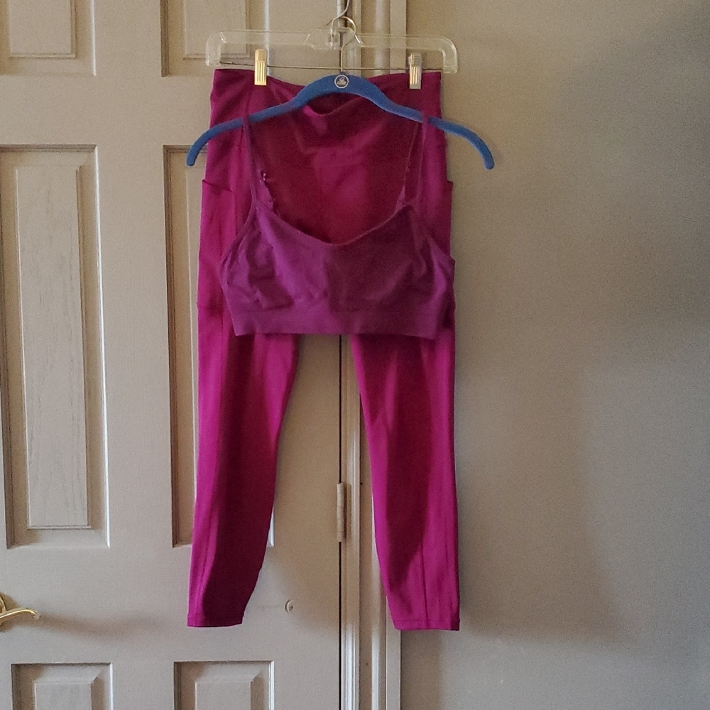 Vibrant Pink Activewear Set